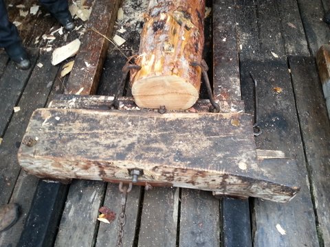 Stokken festa med haker