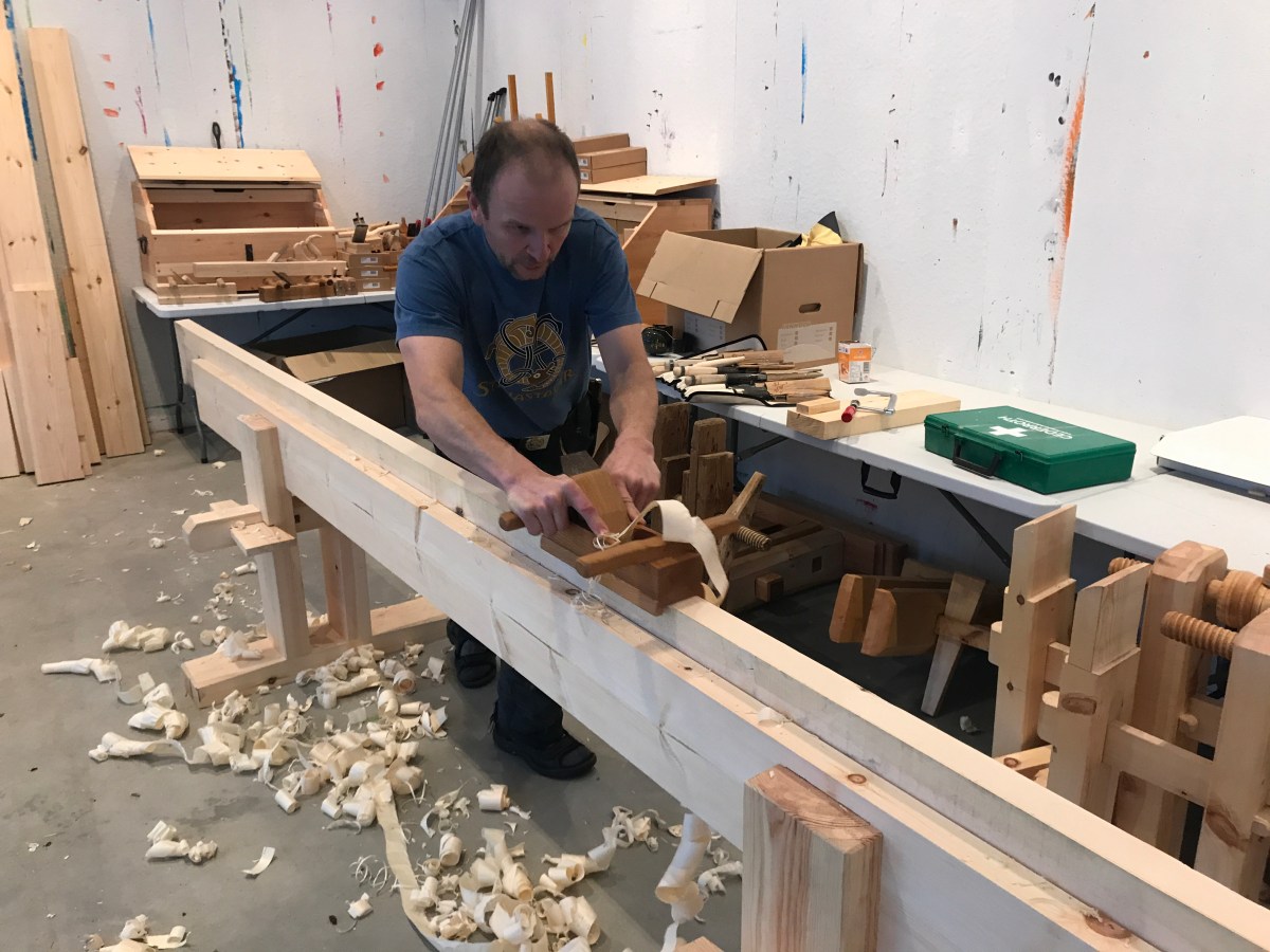 Studiesamling -bygging av&nbsp;strykebenk