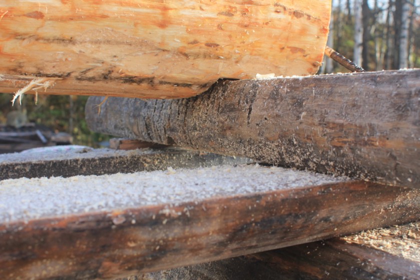 Bakre puta med stokken oppå