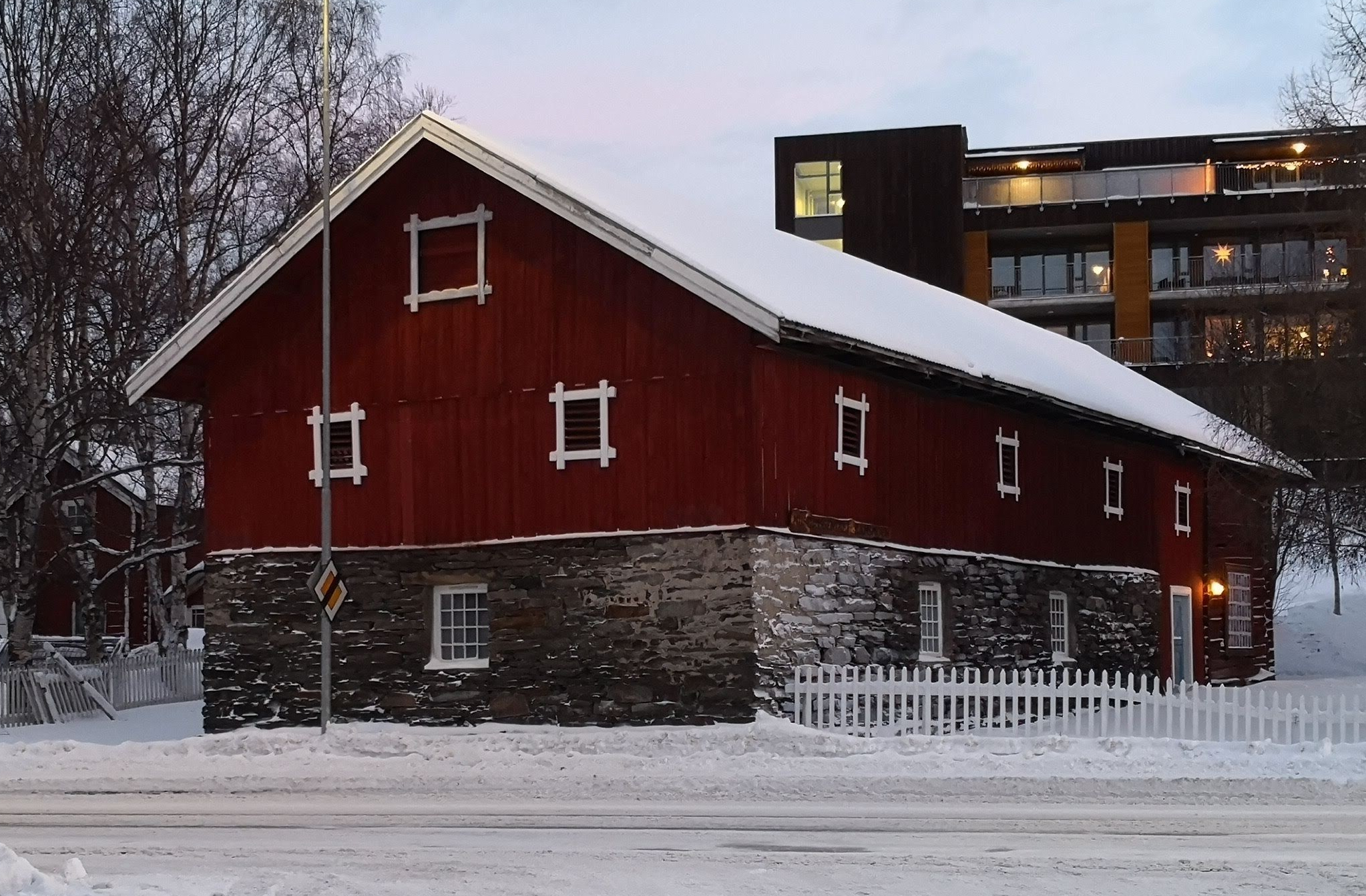 Fjøsbygningen på Ramsmoen, Tynset